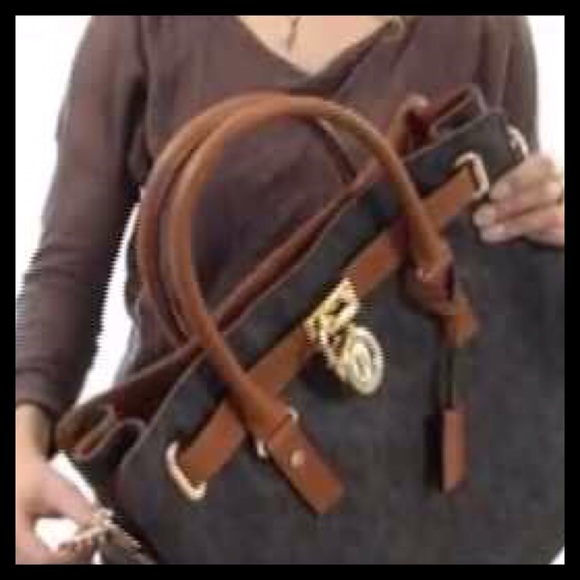 Michael Kors Hamilton Large North South Logo Tote - Picture 12 of 12